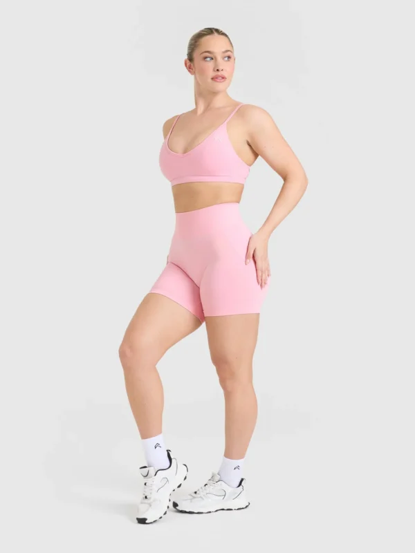 Effortless seamless Pink shorts