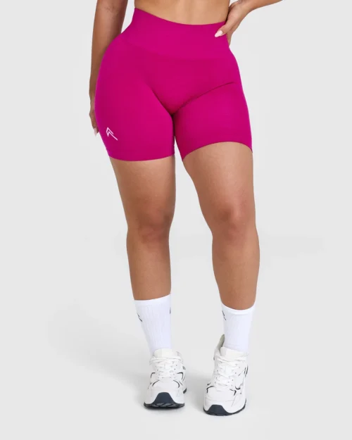 Effortless seamless Fuchsia shorts - Image 4