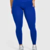 Effortless seamless legging I Strong Blue