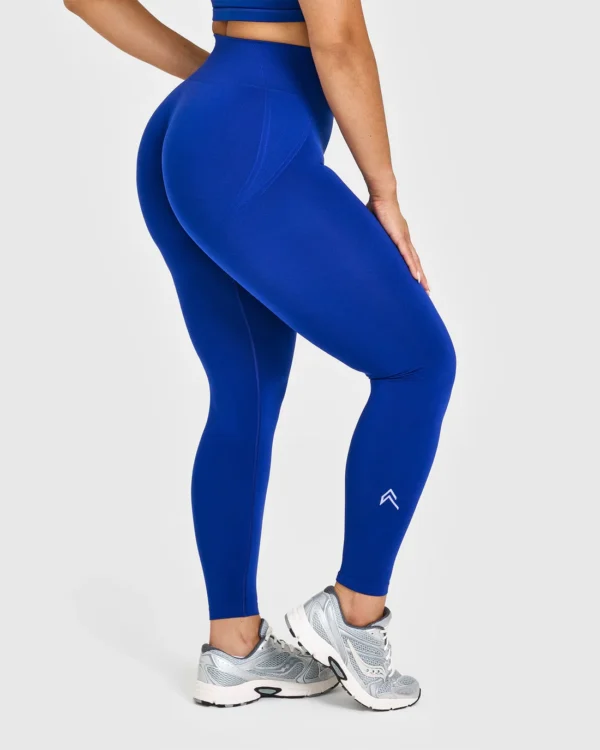 Effortless seamless legging I Strong Blue - Image 2