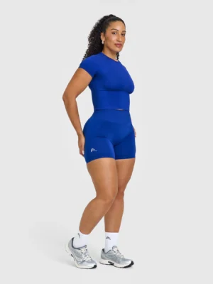 Effortless seamless Strong blue shorts