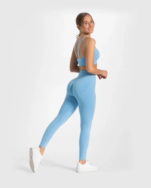 Teveo True Baby Blue classic leggings - Image 3