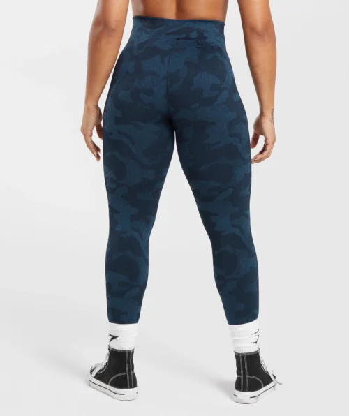 Adapt Camo Seamless Ribbed Leggings - Image 3