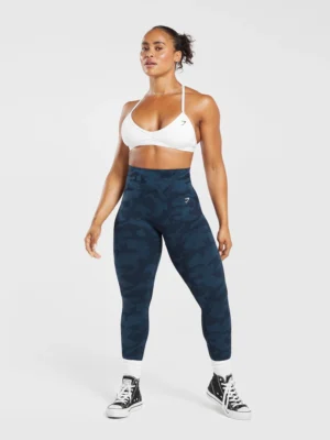 Adapt Camo Seamless Ribbed Leggings