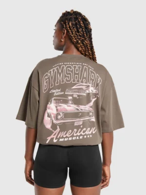 American Muscle Oversized T-Shirt