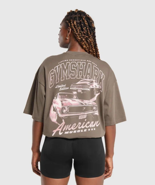 American Muscle Oversized T-Shirt