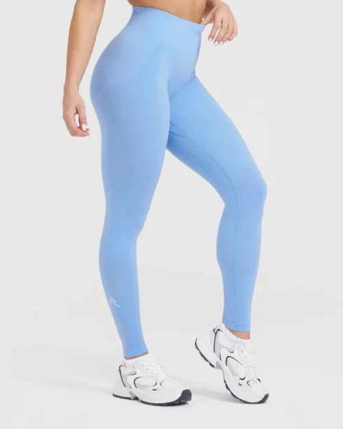 Effortless seamless legging I Baby Blue - Image 4