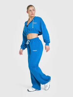 Raw lounge blue wide leg joggers