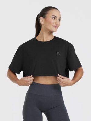 Oneractive classic crop t-shirt