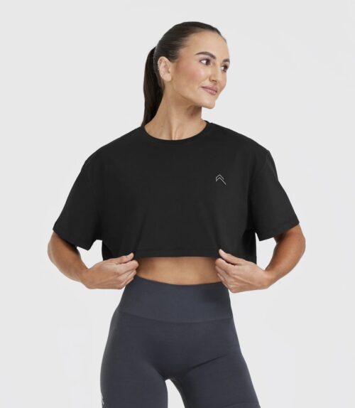 Oneractive classic crop t-shirt