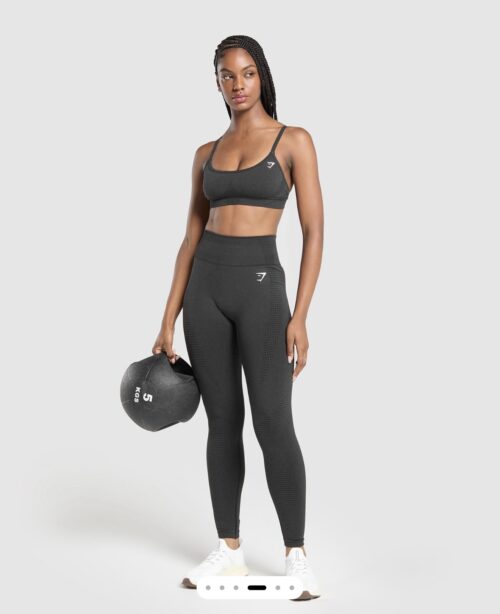 Vital seamless black leggings