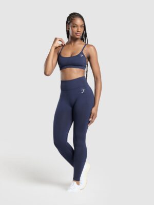 Vital seamless navy leggings