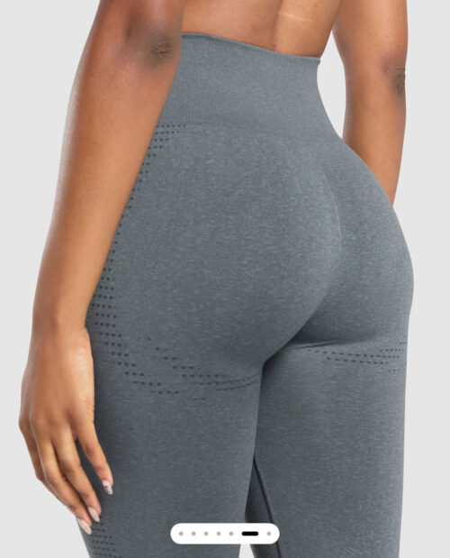 Vital seamless grey leggings - Image 4