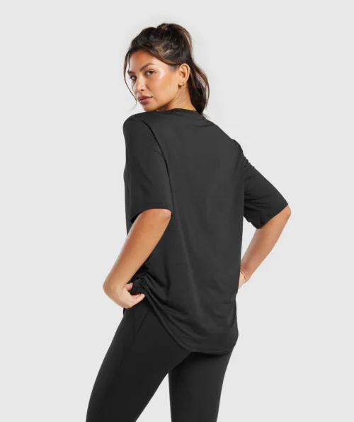 Oversized Ruched t-shirt - Image 2