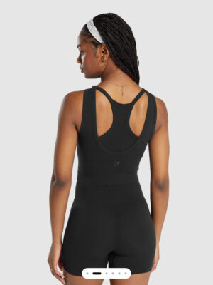 Ripped cotton seamless body