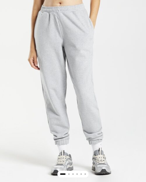 Rest day sweats grey joggers - Image 2