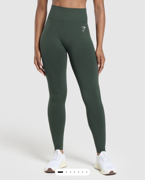 Vital seamless green leggings - Image 2