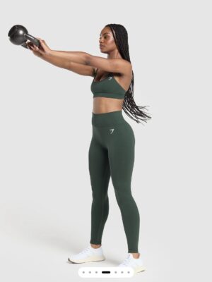 Vital seamless green leggings