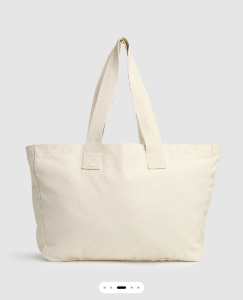 Oversized canvas tote - Image 3