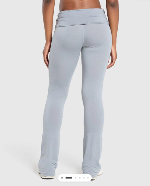 Foldover flared leggings - Image 3