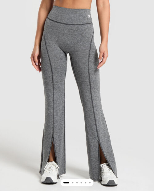 Marl flared leggings - Image 2