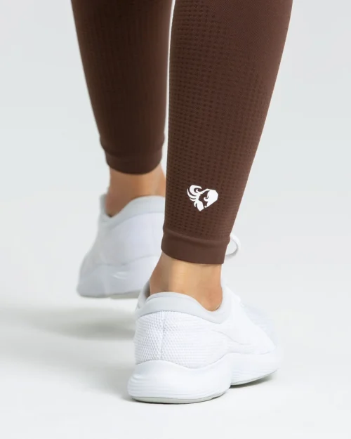 Power seamless brown leggings - Image 5