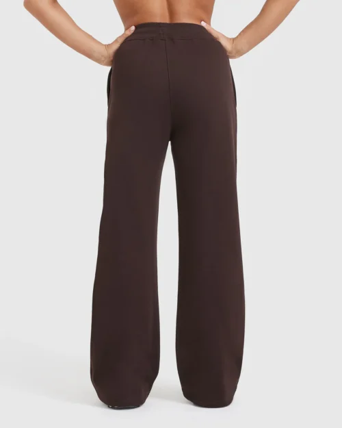 Oneractive straight leg brown joggers - Image 4