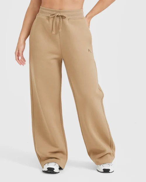 Oneractive straight leg Beige joggers - Image 2