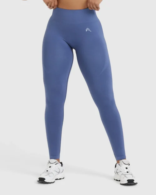 Classic seamless 2.0 leggings slate blue marl