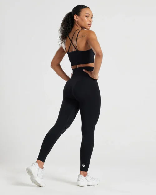 Power seamless black leggings - Image 3