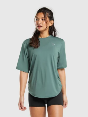 Oversized Ruched T-Shirt
