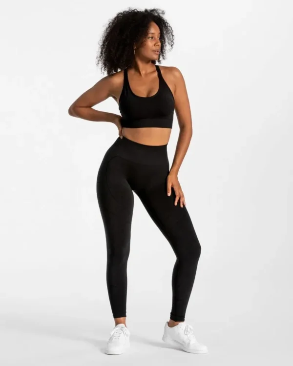 Teveo True black classic leggings - Image 3