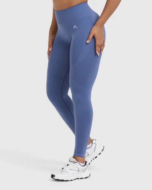 oner active classic seamless 2.0 Slate Blue legging - Image 2