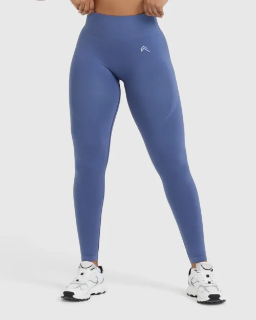 oner active classic seamless 2.0 Slate Blue legging - Image 3