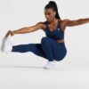 Power seamless navy leggings - Image 2
