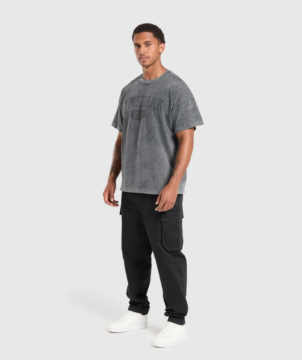 Collegiate shadow washed t-shirt - Image 2