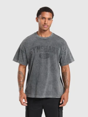 Collegiate shadow washed t-shirt