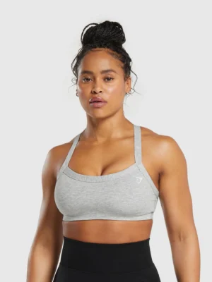 Cotton lifting sports bra