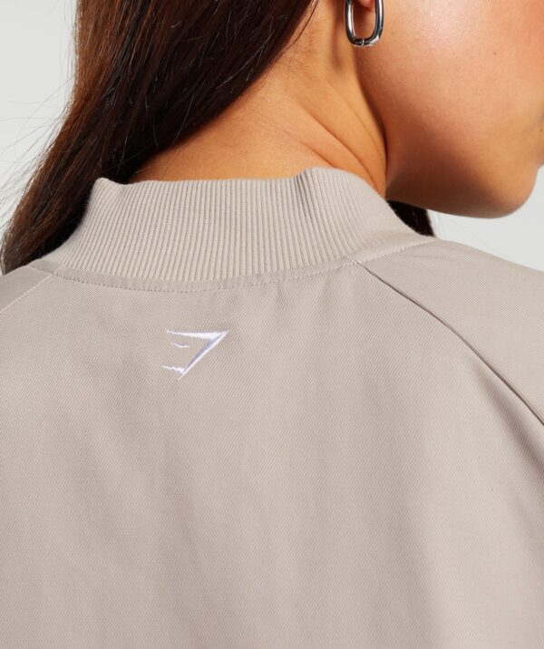 Cropped bomber jacket - Image 5