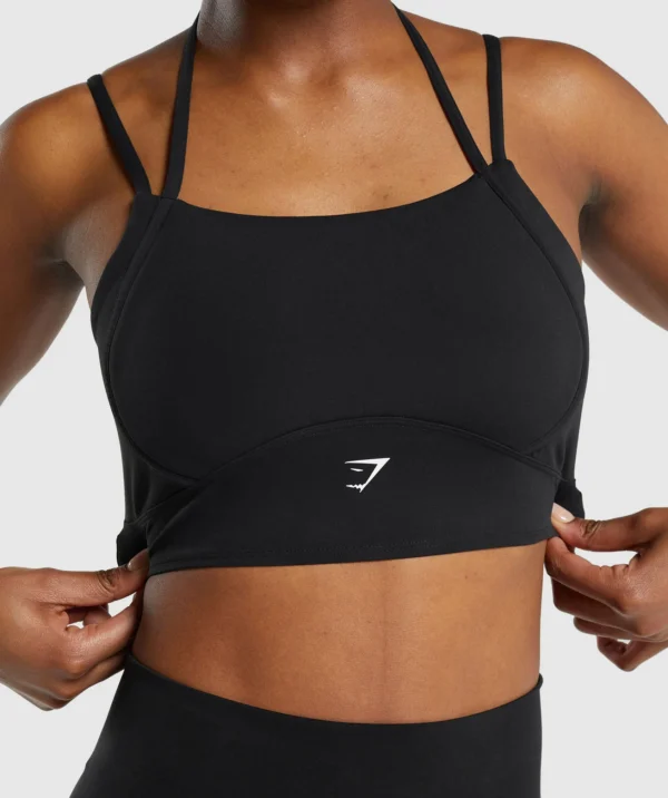 Halterneck crop cami tank - Image 2