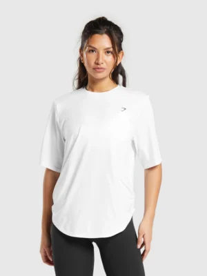 Oversized ruched t-shirt
