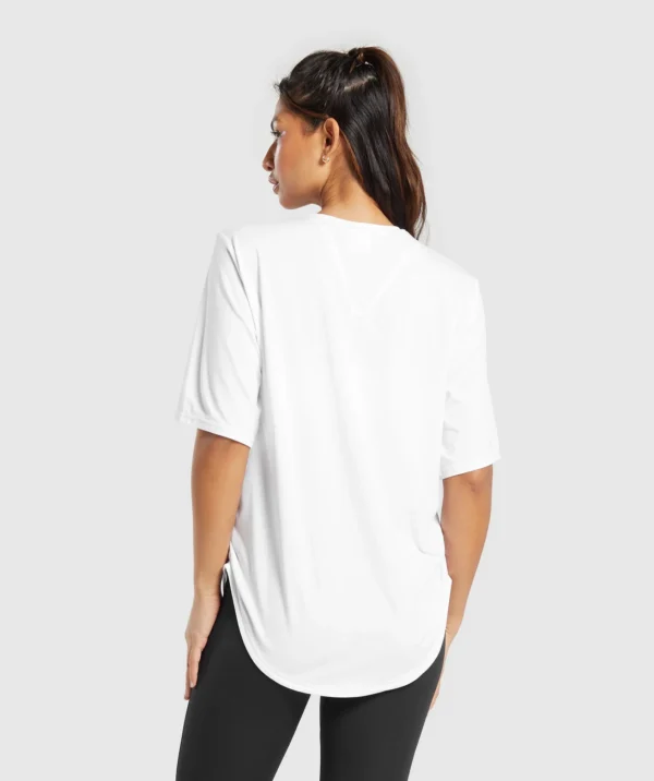 Oversized ruched t-shirt - Image 5