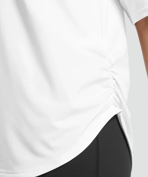 Oversized ruched t-shirt - Image 4