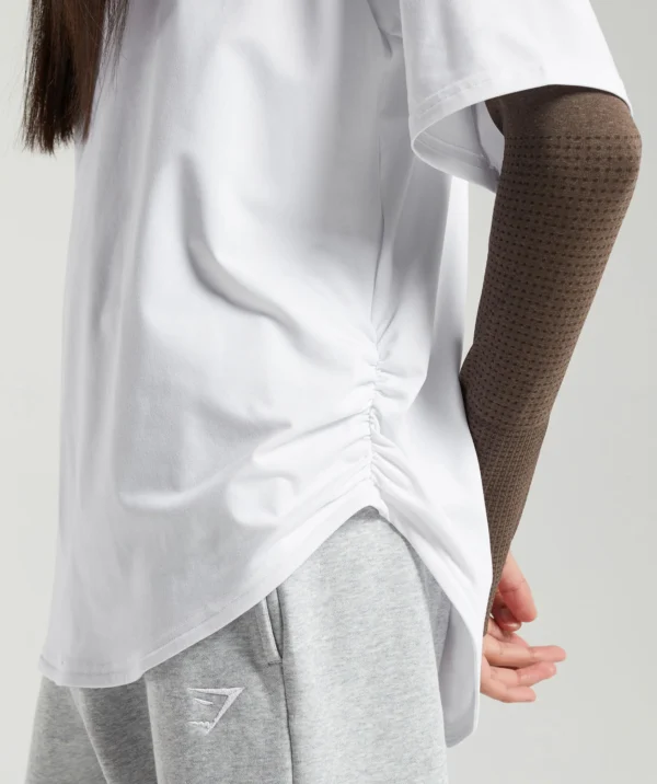 Oversized ruched t-shirt - Image 3