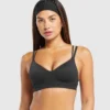 Strappy back sports bra