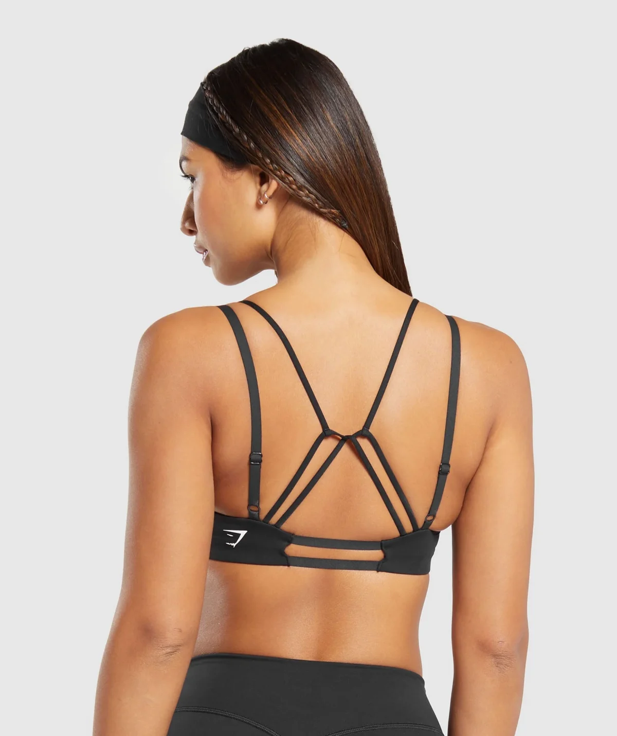 Strappy back sports bra - Image 2
