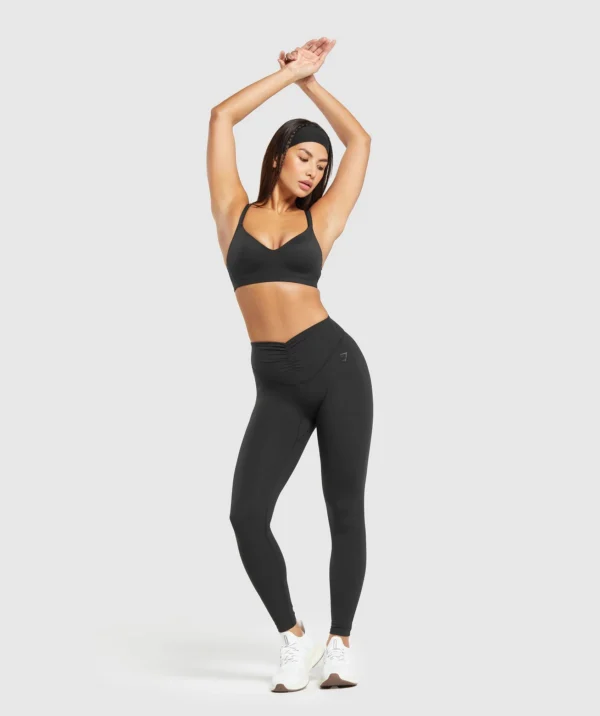 Strappy back sports bra - Image 4