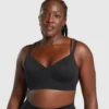 Strappy back sports bra - Image 5