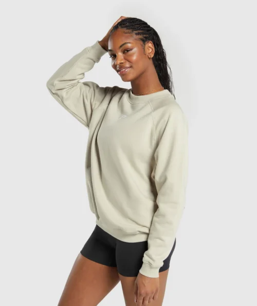 Oversized fleece sweatshirt - Image 3