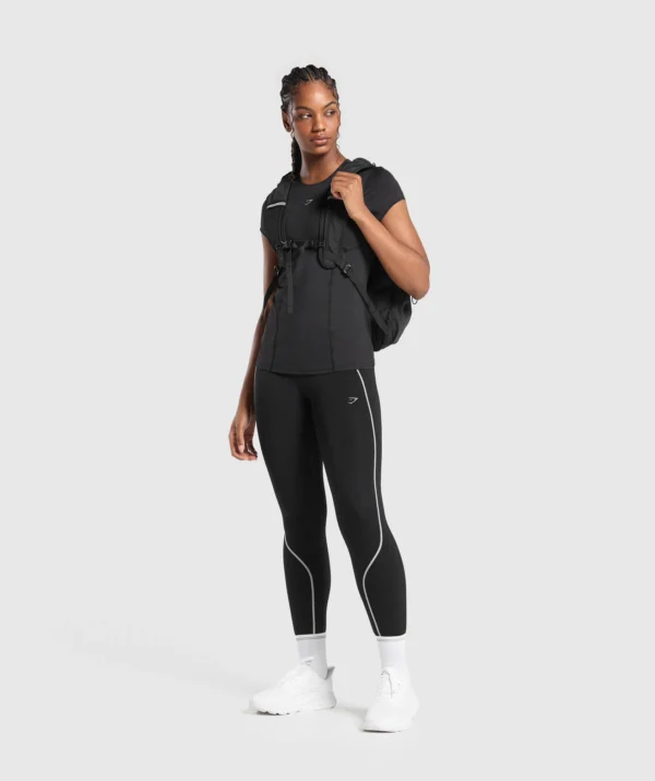 Running black T-shirt - Image 2